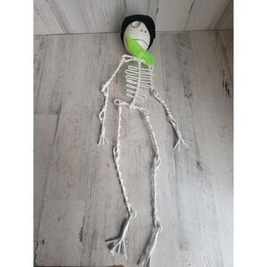 Unique pier 1 ? large skeleton top hat Halloween hanging home decor bow Scary